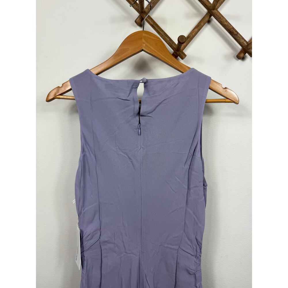 Reformation Lavender Tiered Ruffle Midi Dress - Picture 8 of 12